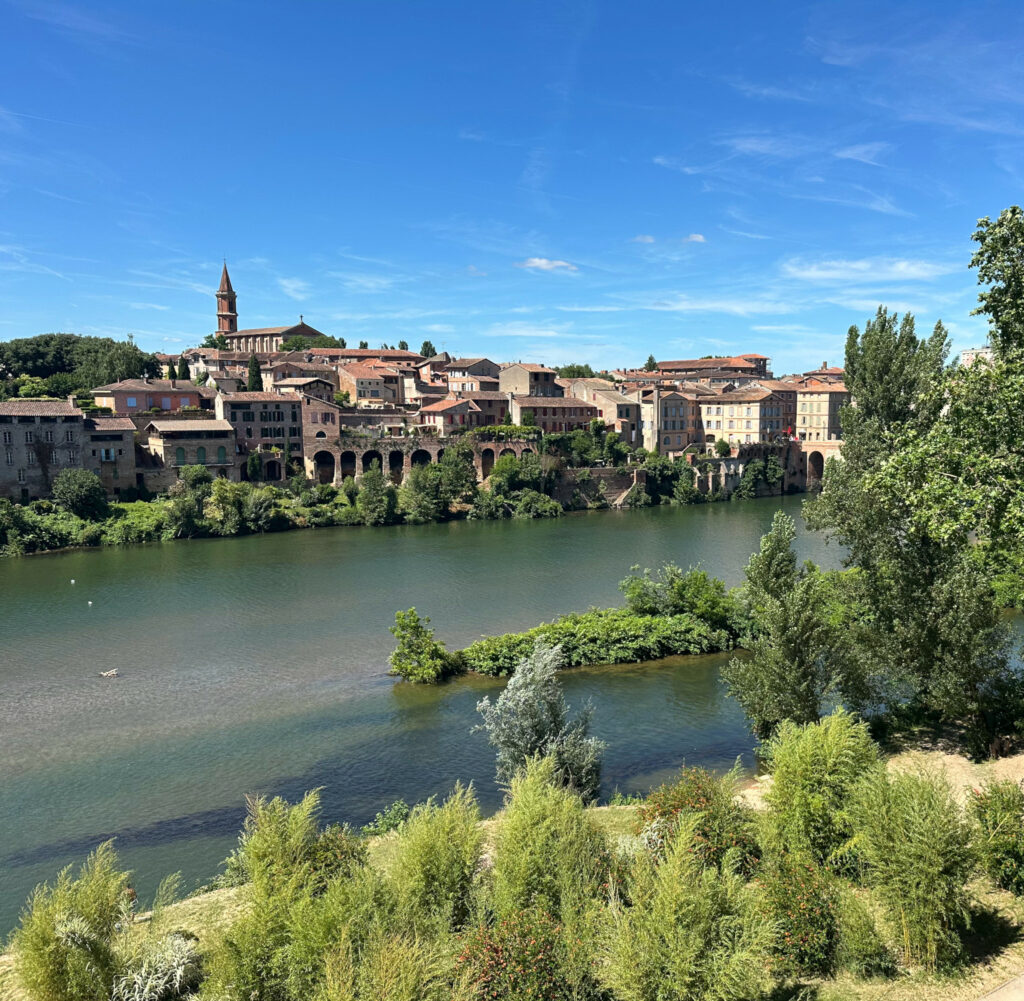 Vue du quartier de La Madeleine à Albi Tarn (81)