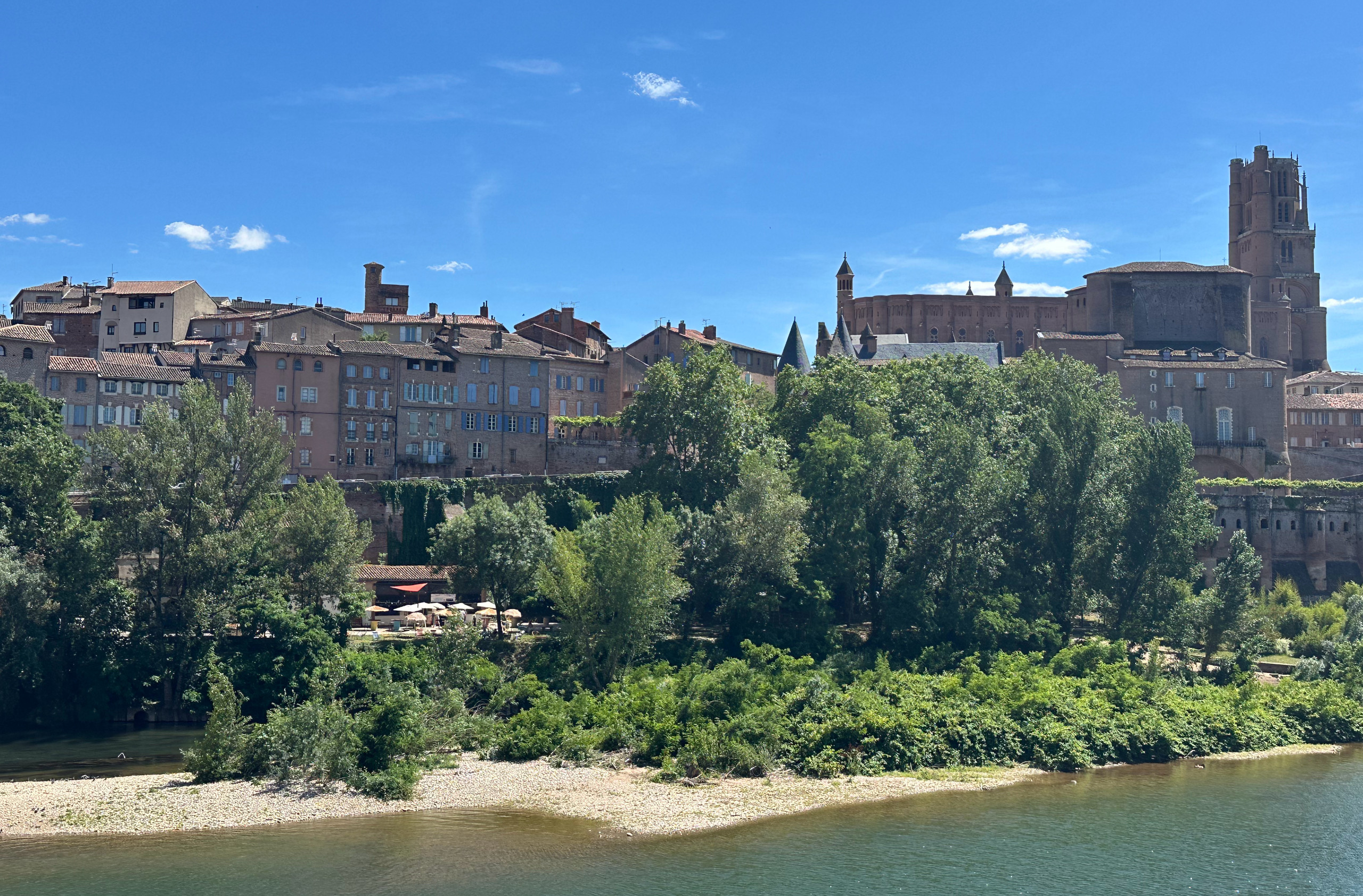 vue sur Albi la cathédrale Saint Cécile - Tarn (81)